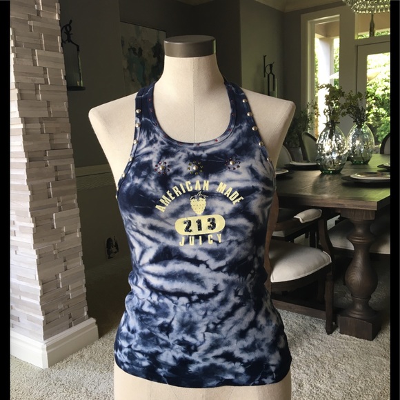 Juicy Couture Tops - Juicy Couture tie dye tank